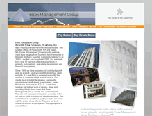 Tablet Screenshot of essexmanagementgroup.com